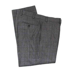 Lauren Ralph Lauren Wool Flannel Dress Pants Glen Plaid Men's Size 38 X 27